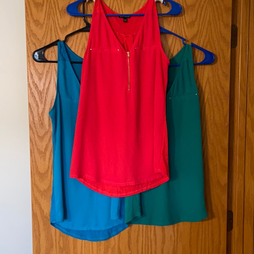 Express Business Professional Tanks with Zipper